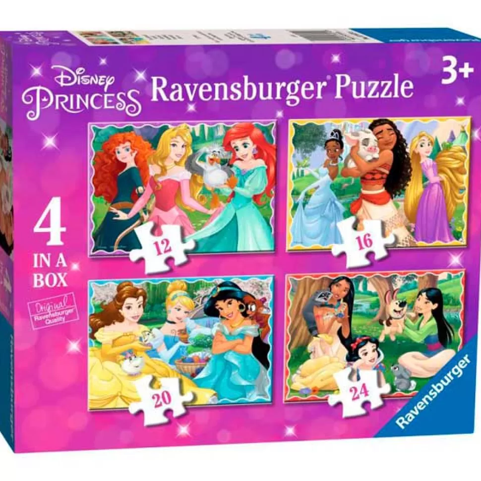 Clearance Brinquedos Disney Puzzle 12-16-20-24P Princesas Da Disney