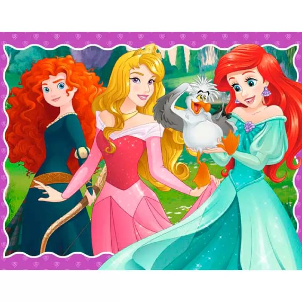 Clearance Brinquedos Disney Puzzle 12-16-20-24P Princesas Da Disney