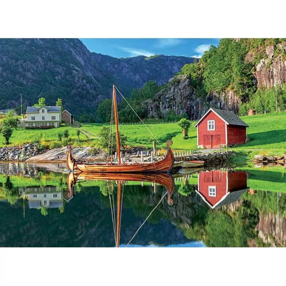 Brinquedos Educa Borras Puzzle 1500P Navio Viking< Puzzles Paisagens