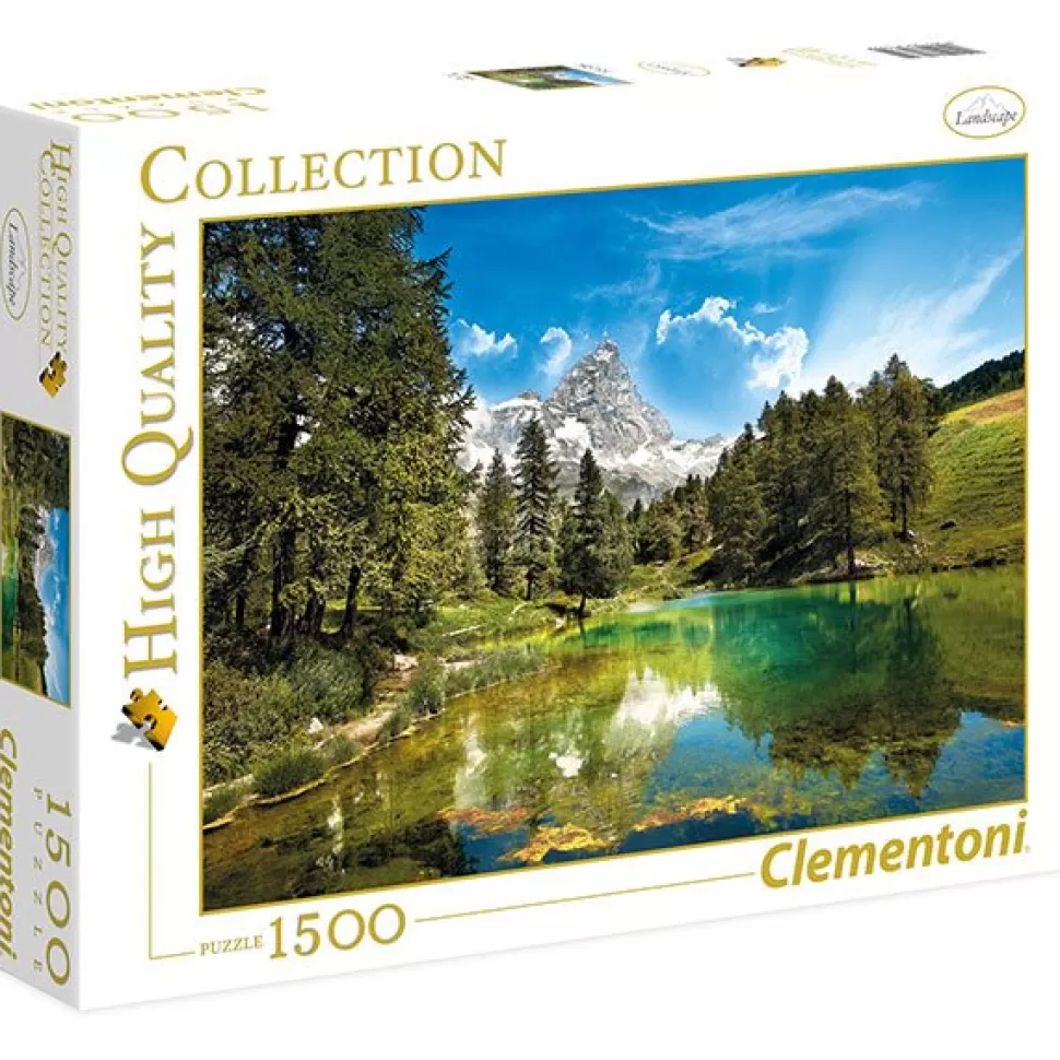 New Brinquedos Clementoni Puzzle 1500P The Blue Lake