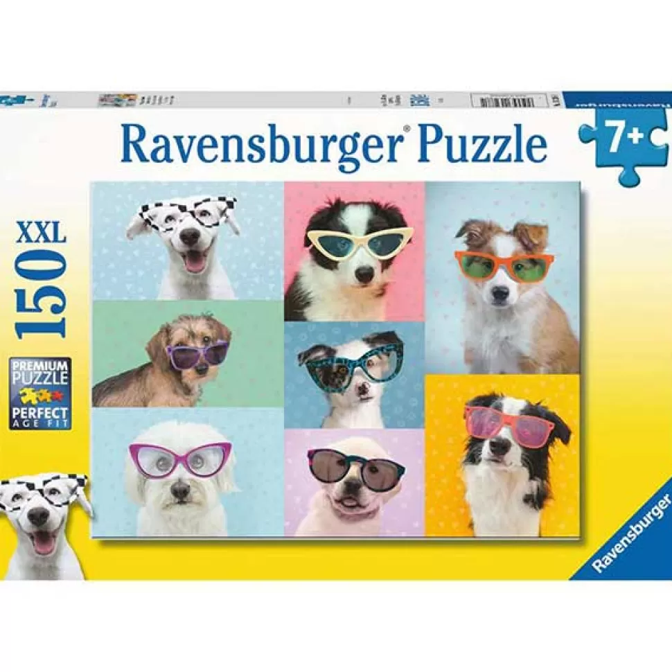 Online Brinquedos Ravensburger Puzzle 150P Xxl Cachorros Com Oculos