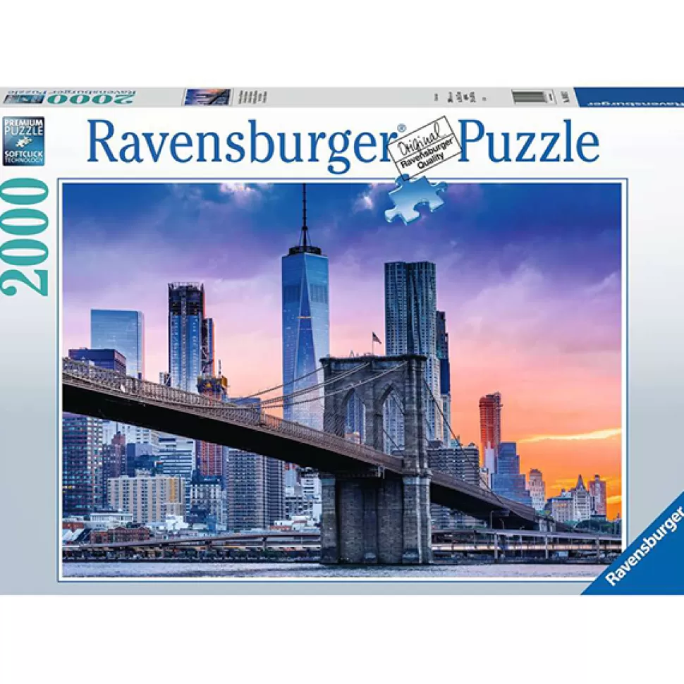 Flash Sale Brinquedos Ravensburger Puzzle 2000P Do Brooklyn A Manhattan