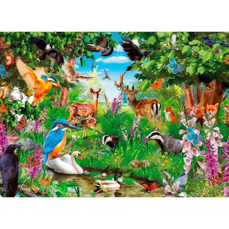 New Brinquedos Clementoni Puzzle 2000P Hqc Fantastic Forest