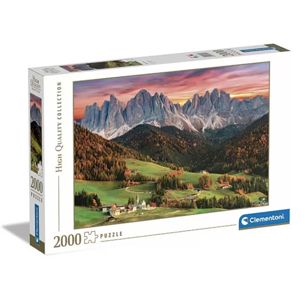 New Brinquedos Clementoni Puzzle 2000P Val Di Funes