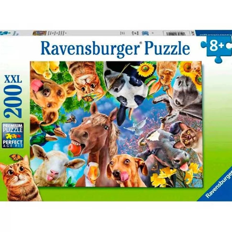 Outlet Brinquedos Ravensburger Puzzle 200P Xxl Animais De Fazenda Engracados