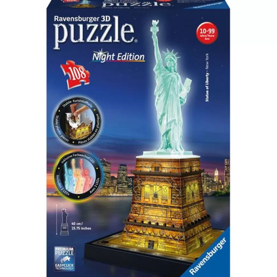 Online Brinquedos Ravensburger Puzzle 3D Led Estatua Da Liberdade