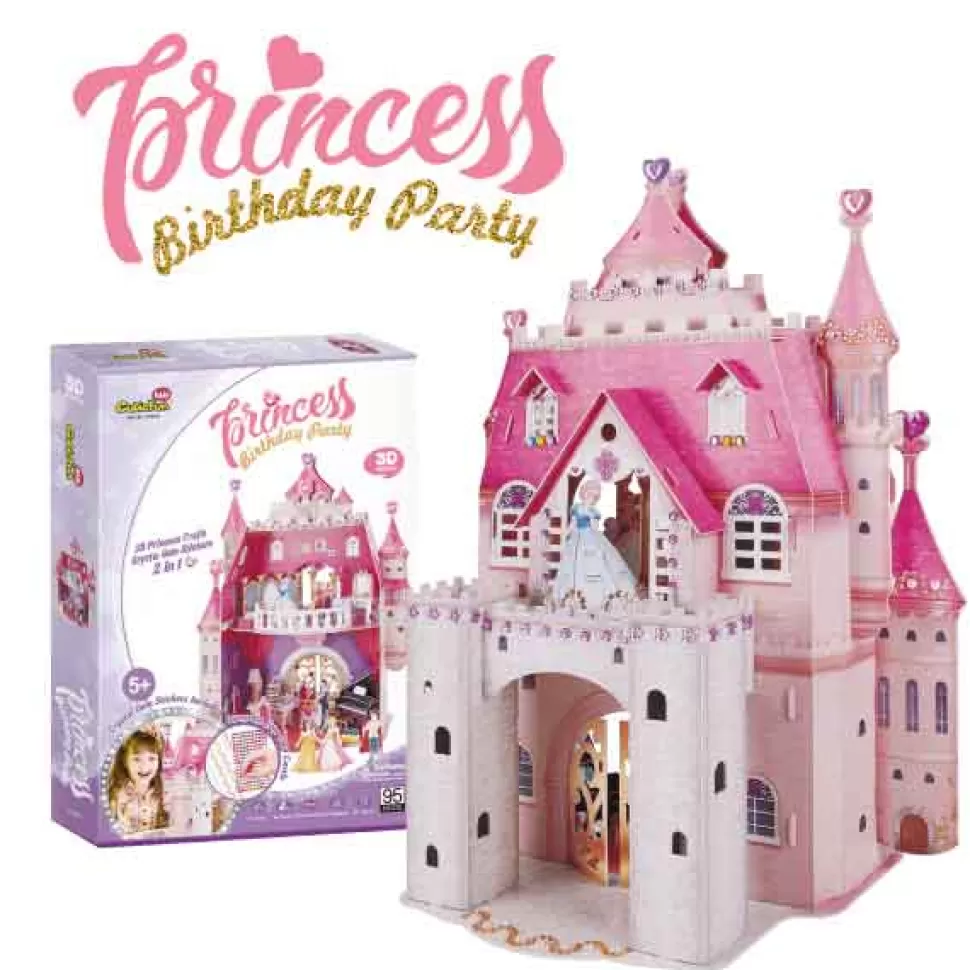 New Brinquedos World Brands Puzzle 3D Princess Birthday Party