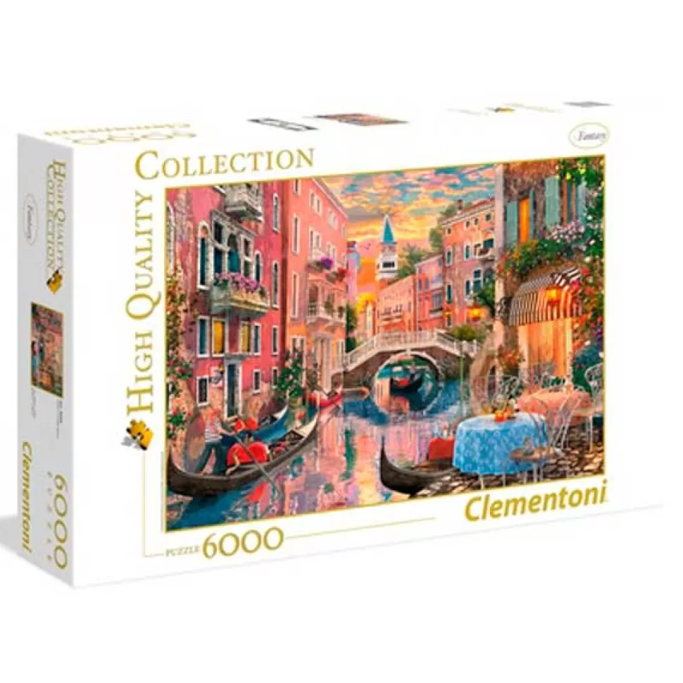 Outlet Brinquedos Clementoni Puzzle 6000P Hqc Sunset Em Veneza