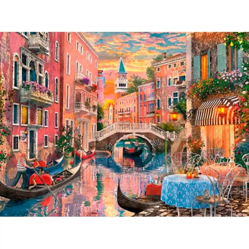 Outlet Brinquedos Clementoni Puzzle 6000P Hqc Sunset Em Veneza