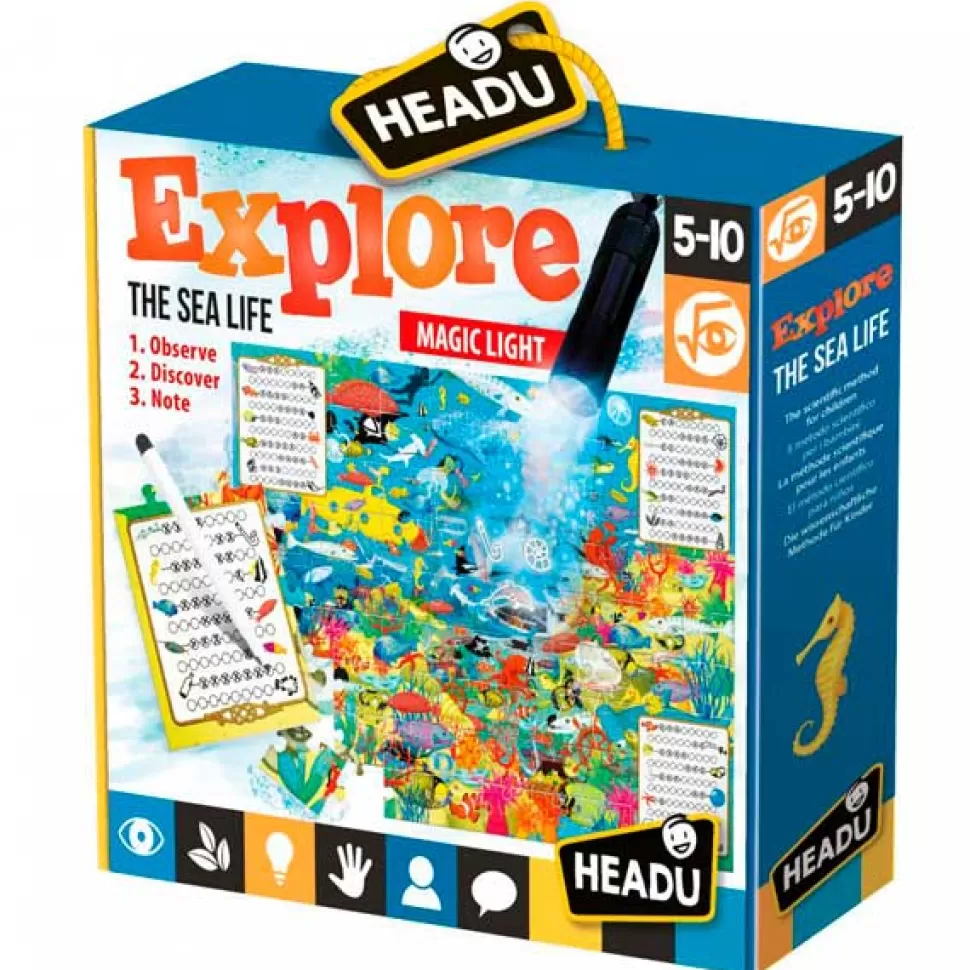 Store Brinquedos Headu Puzzle Explore The Sea Life