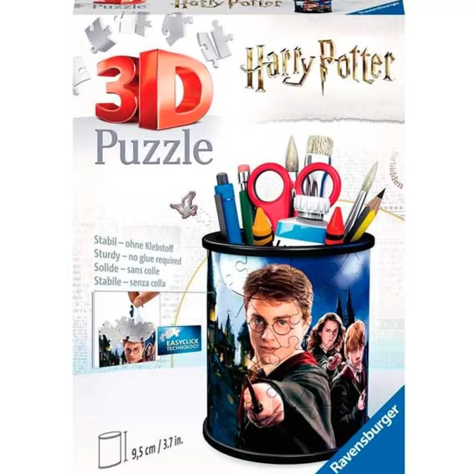 Discount Brinquedos Harry Potter Puzzle Harry Potter Porta-Lapis 3D