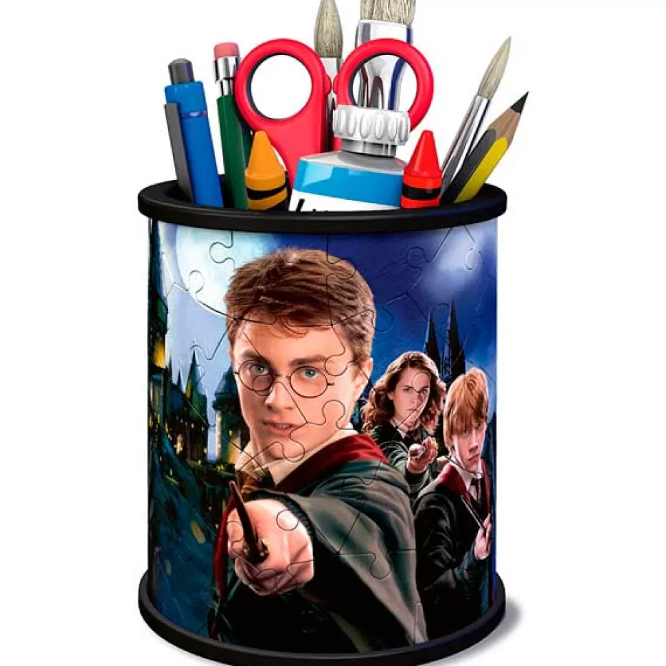 Discount Brinquedos Harry Potter Puzzle Harry Potter Porta-Lapis 3D
