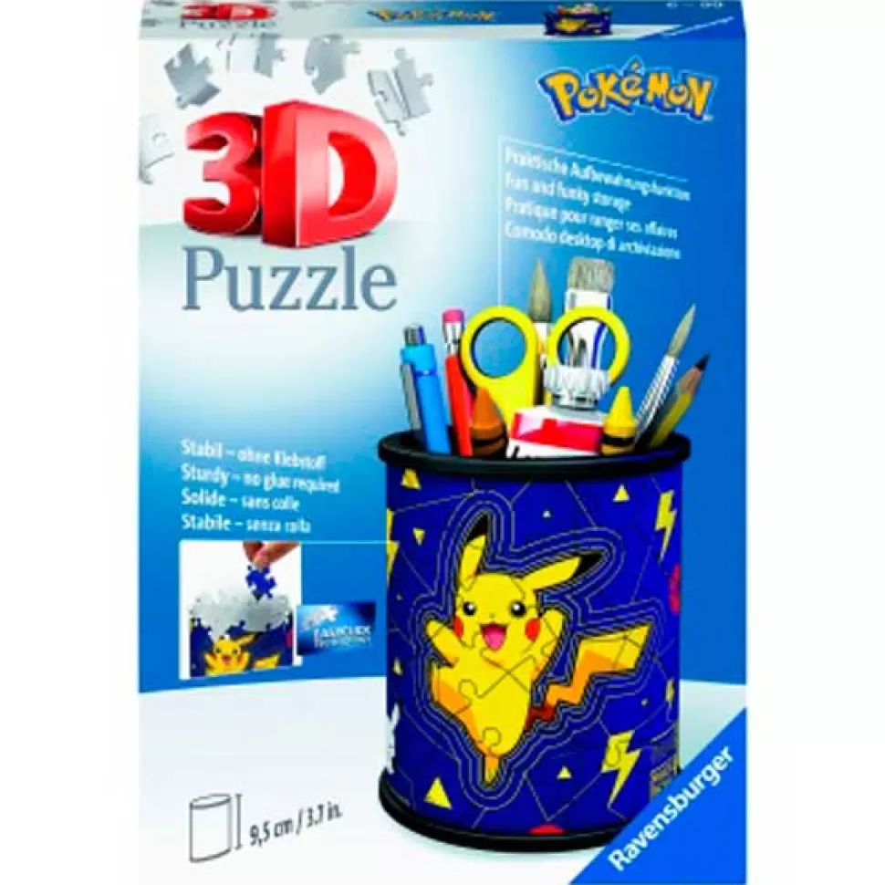 Fashion Brinquedos Pokemon Puzzle Pokemon Porta-Lapis 3D