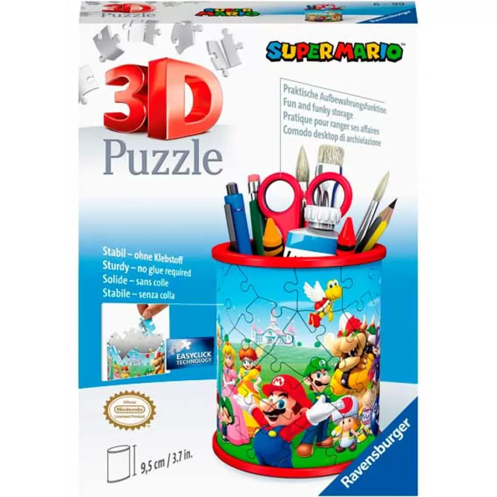 Online Brinquedos Mario Bros Puzzle Super Mario Porta-Lapis 3D