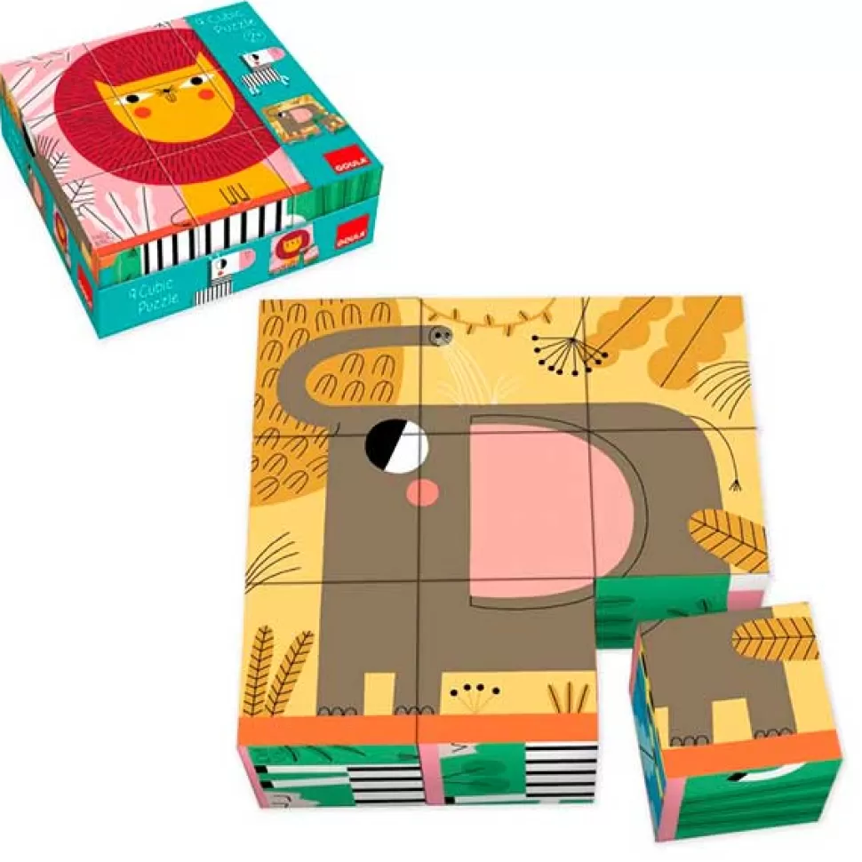 Cheap Brinquedos Goula Quebra-Cabeca 9 Cubic Puzzle