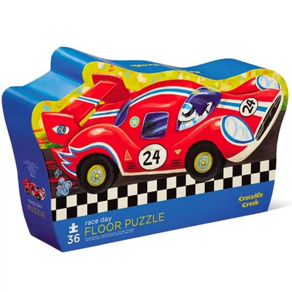 Best Sale Brinquedos Crocodile Creek Quebra-Cabeca Do Dia Da Corrida 36P
