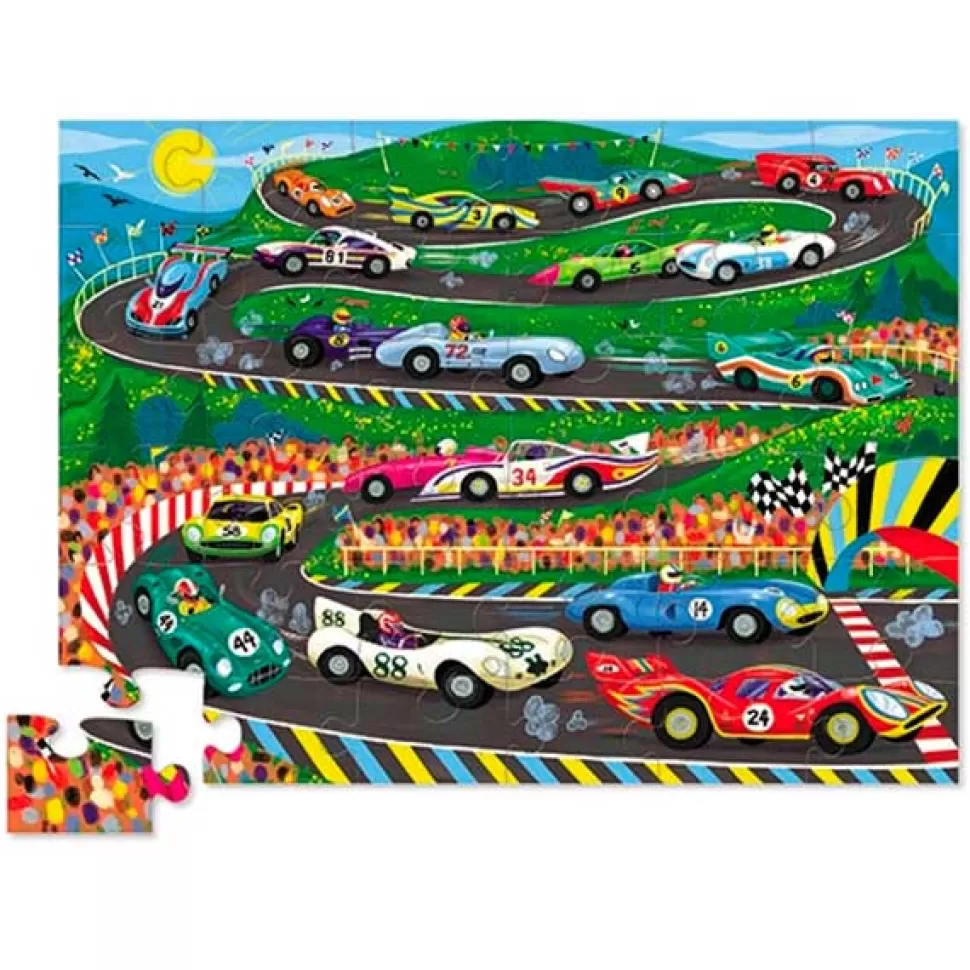 Best Sale Brinquedos Crocodile Creek Quebra-Cabeca Do Dia Da Corrida 36P