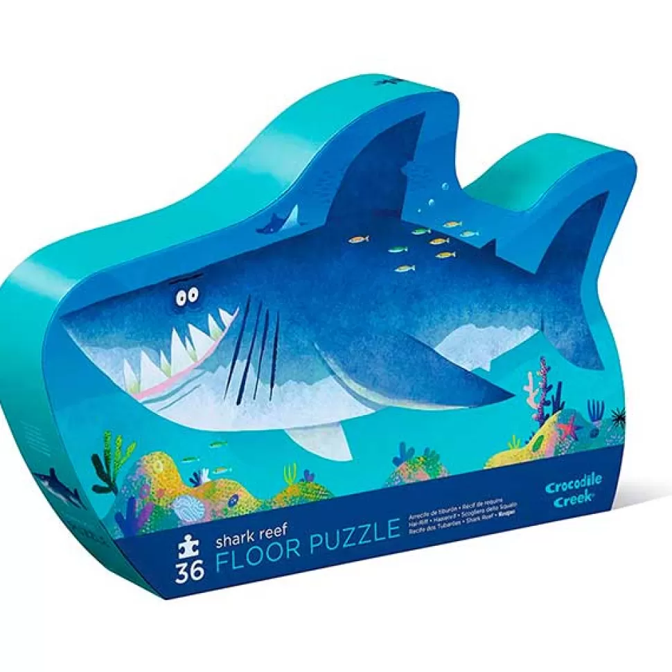 Cheap Brinquedos Crocodile Creek Quebra-Cabeca Shark Reef 36P Crocodile Creek