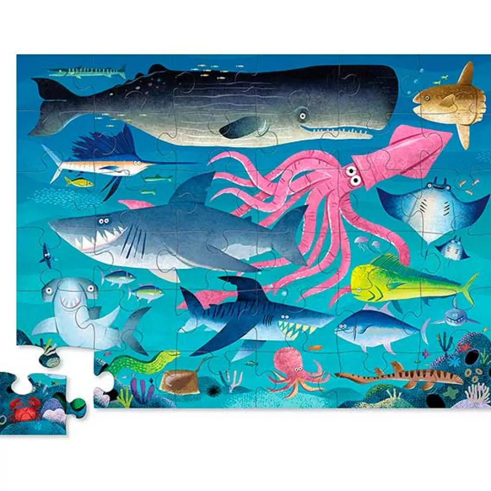 Cheap Brinquedos Crocodile Creek Quebra-Cabeca Shark Reef 36P Crocodile Creek
