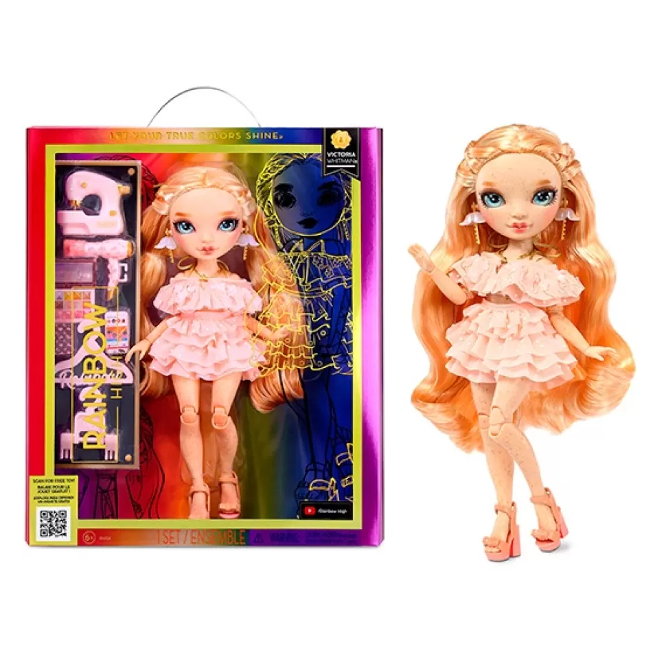 Fashion Brinquedos Rainbow High Rainbow High Light Pink Victoria Whitman
