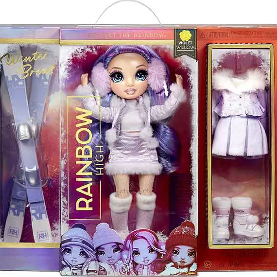 Brinquedos Rainbow High Rainbow High Winter Violet Willow< Bonecas Para Pentear