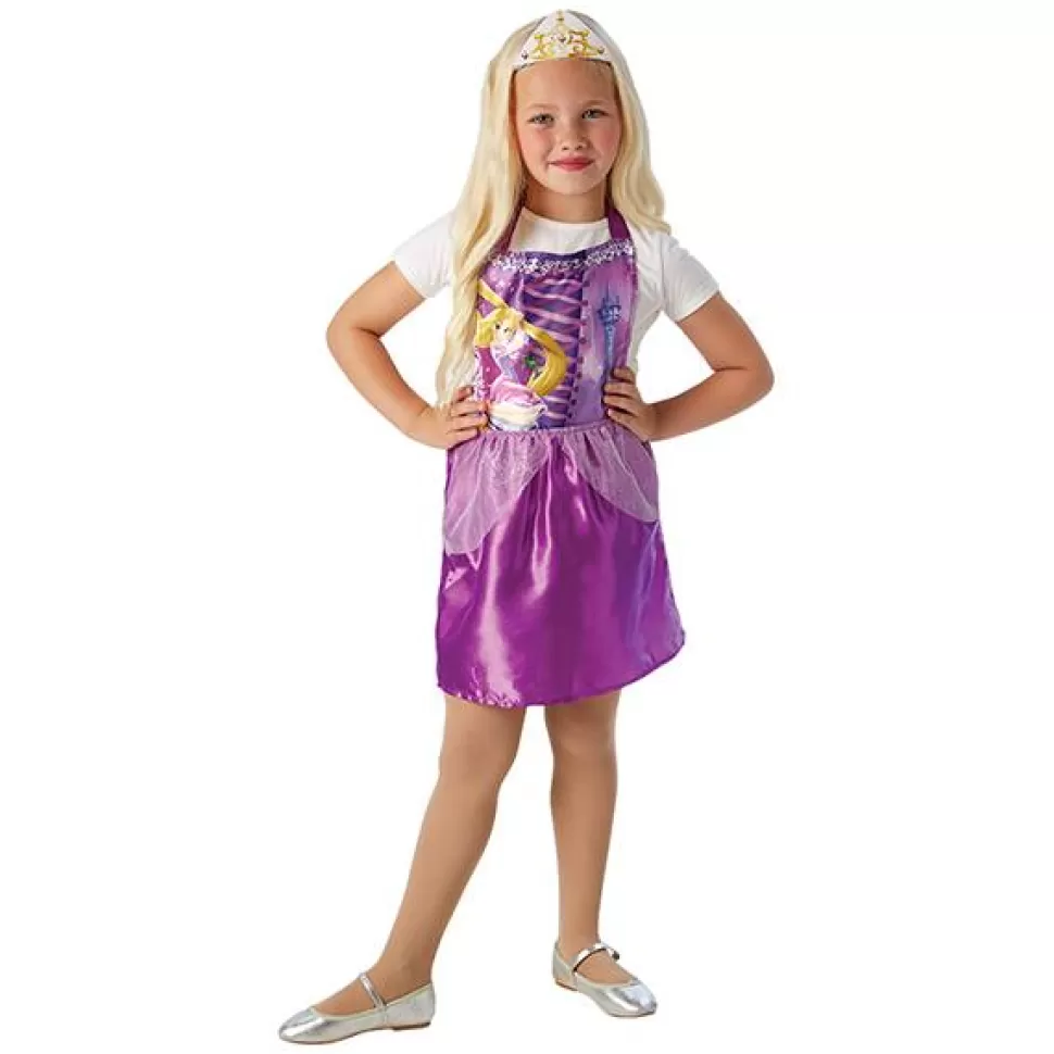 Best Brinquedos Disney Rapunzel Vestido Avental Partytime