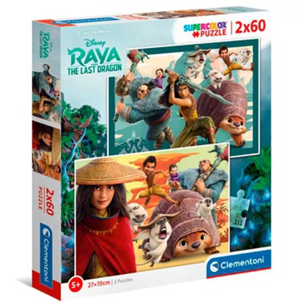 Flash Sale Brinquedos Raya Raya Puzzle 2X60P