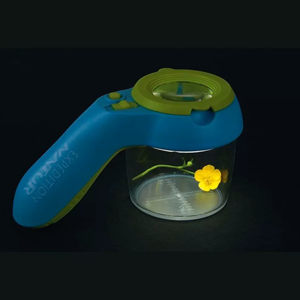 Brinquedos Moses Recipiente Com Lupa E Luz< Brinquedos Científicos