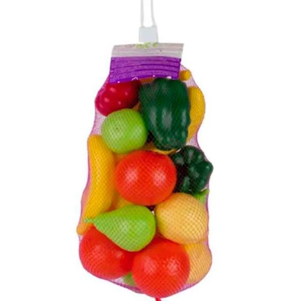 Brinquedos Vicam Rede Com Frutas E Legumes< Brinquedos De Cozinha