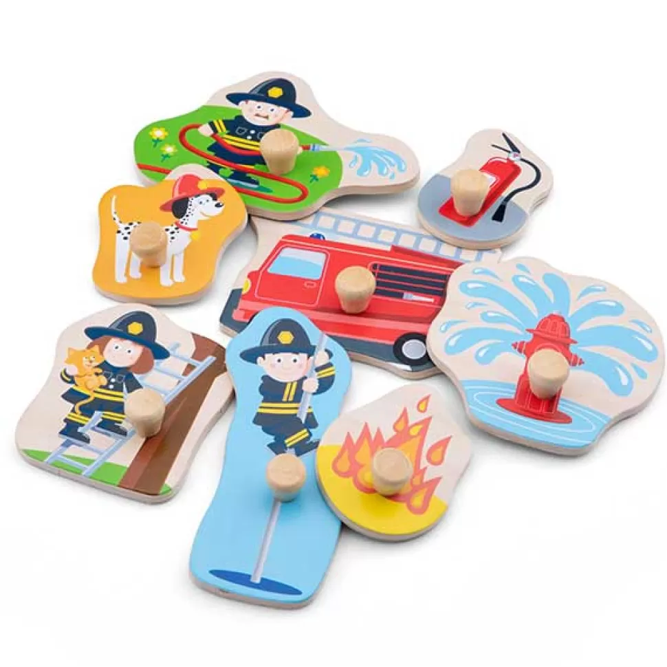 Best Sale Brinquedos New Classic Toys Renda De Bombeiros De Madeira