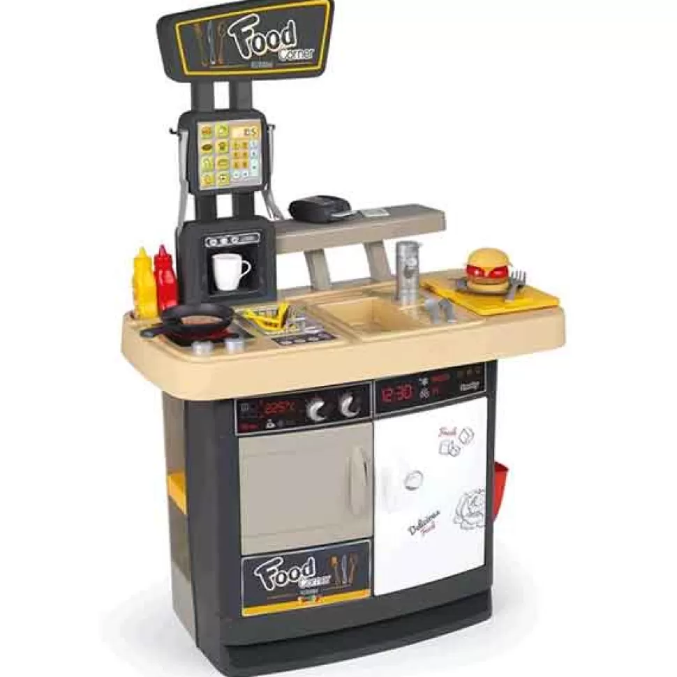 Brinquedos Smoby Restaurante Food Corner< Brinquedos De Cozinha