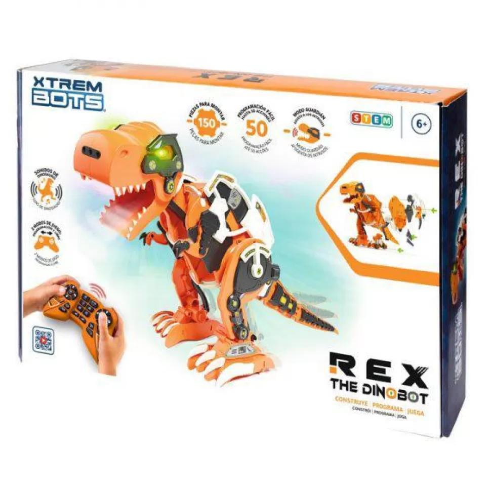 Brinquedos World Brands Rex The Dinobot Ir< Brinquedos Roboticos