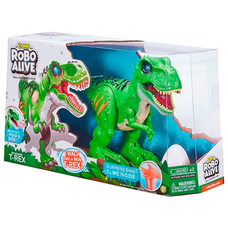 Brinquedos ZURU Robo Alive Dinossauro Com Sons< Brinquedos De Dinossauros