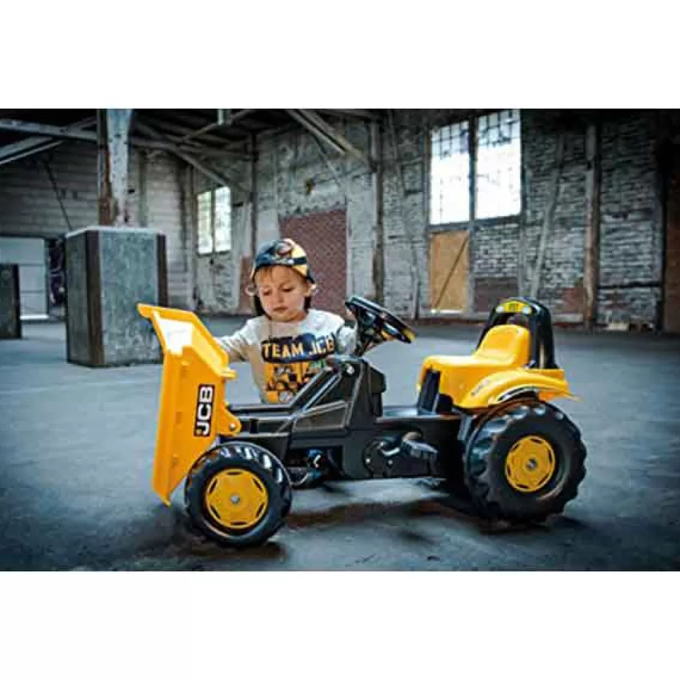 Brinquedos Rolly Toys Rolly Toys Tractor Dumper Jcb Com Pedais< Brinquedos De Tratores