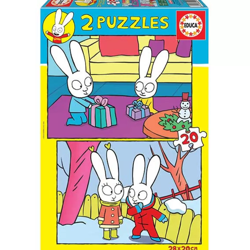 Sale Brinquedos Simon Simon Puzzle 2X20P