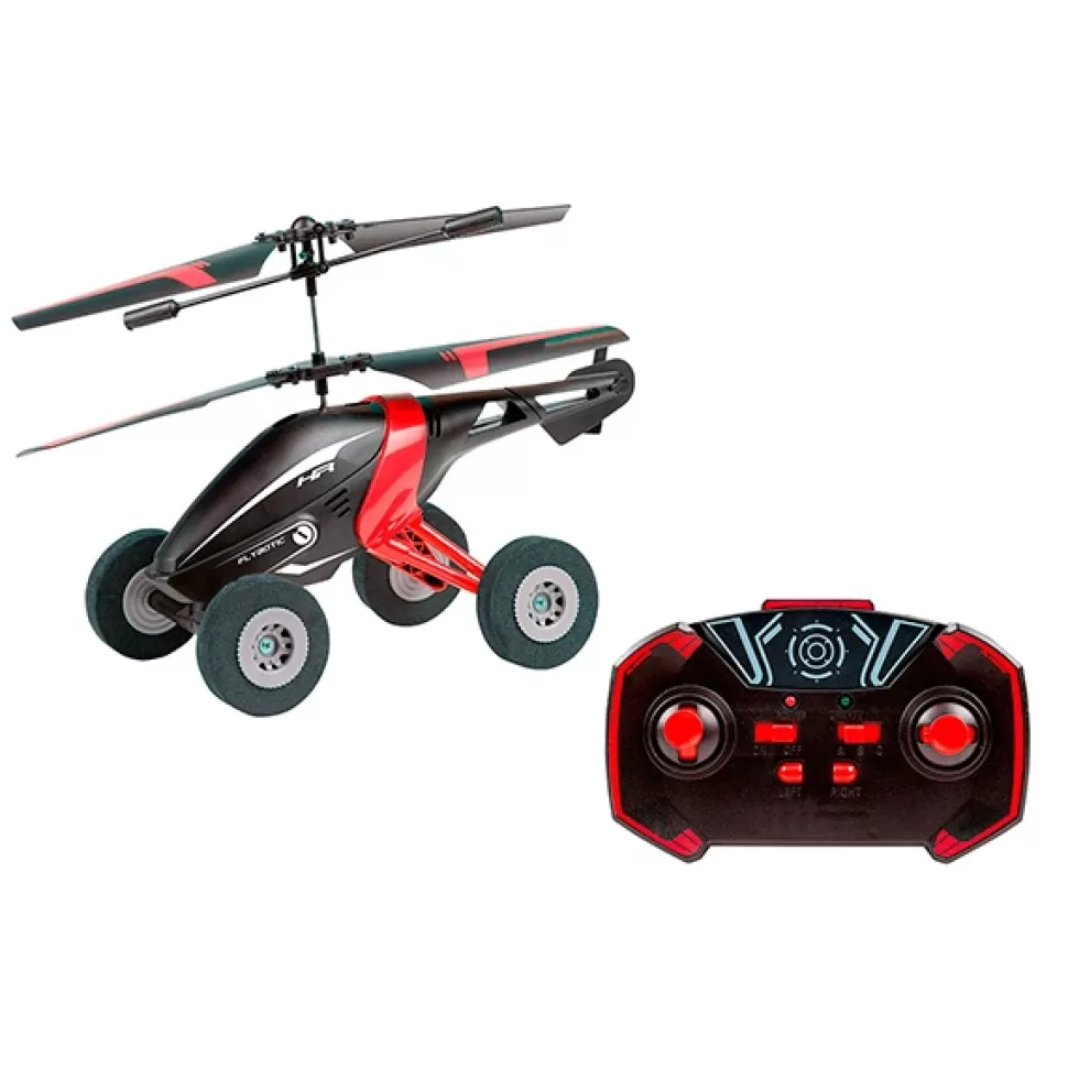 Brinquedos Bizak Sky Wheels Helicoptero Rc< Brinquedos De Aviões