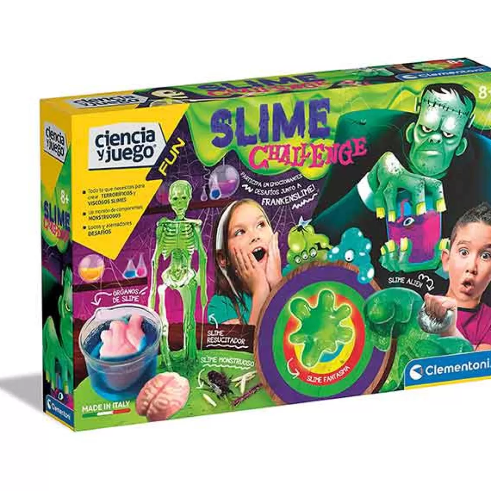 Brinquedos Clementoni Slime Challenge< Brinquedos De Slime
