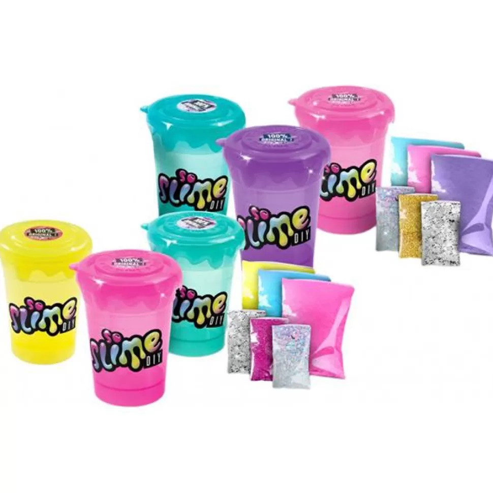 Brinquedos So Slime DIY Slime Shakers 3+3< Brinquedos De Slime