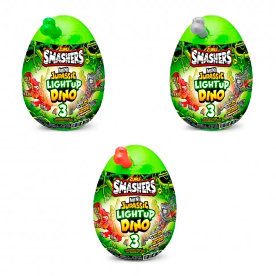 Brinquedos Smashers Smashers Dino Jurassic Surprise Ovo Com Luz< Brinquedos De Dinossauros