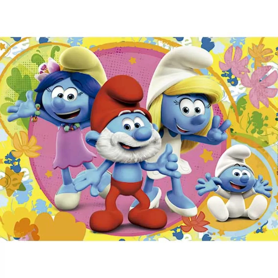 New Brinquedos Smurfs Smurfs Puzzle 104P
