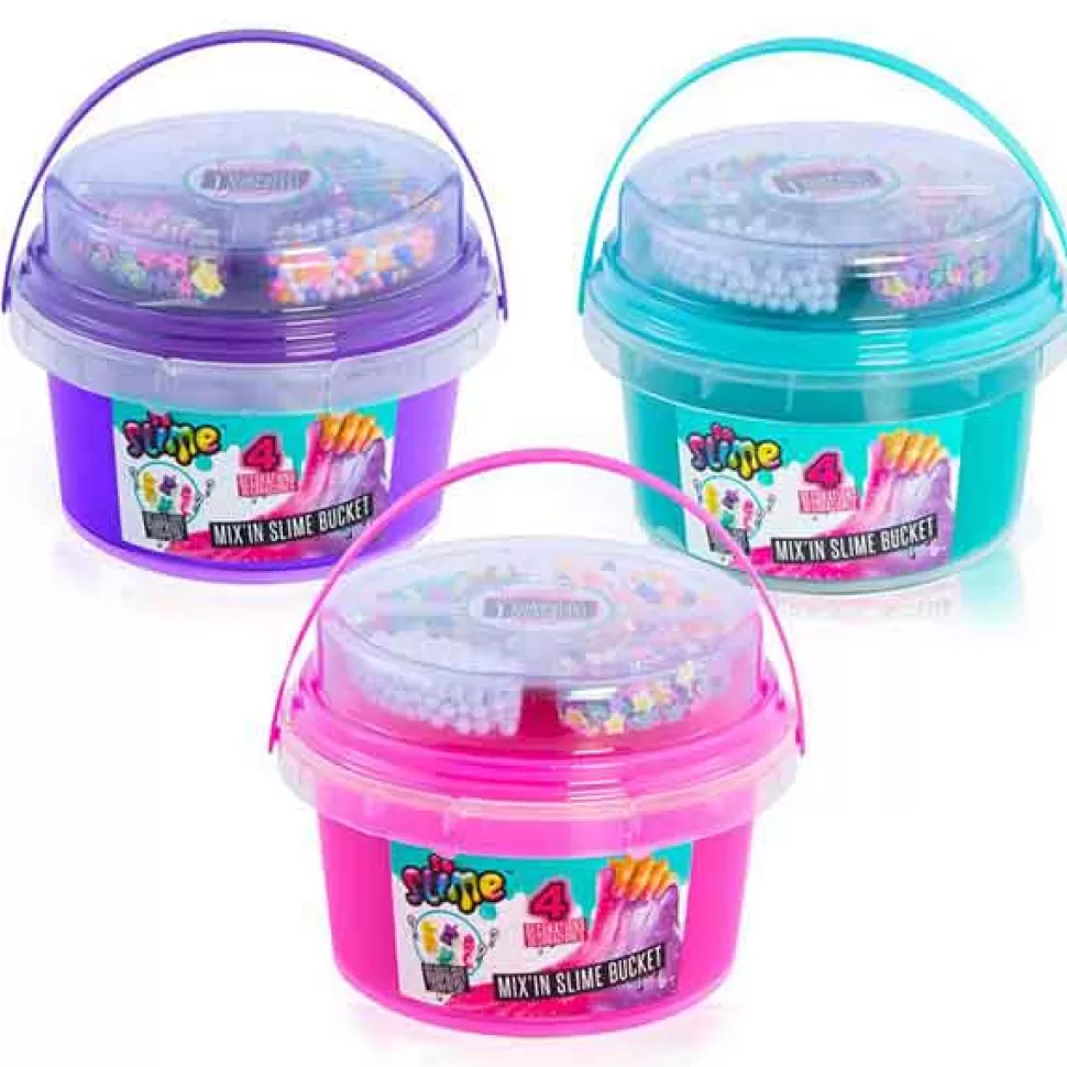 Brinquedos So Slime DIY So Slime Slime Bucket Com Decoracoes< Brinquedos De Slime