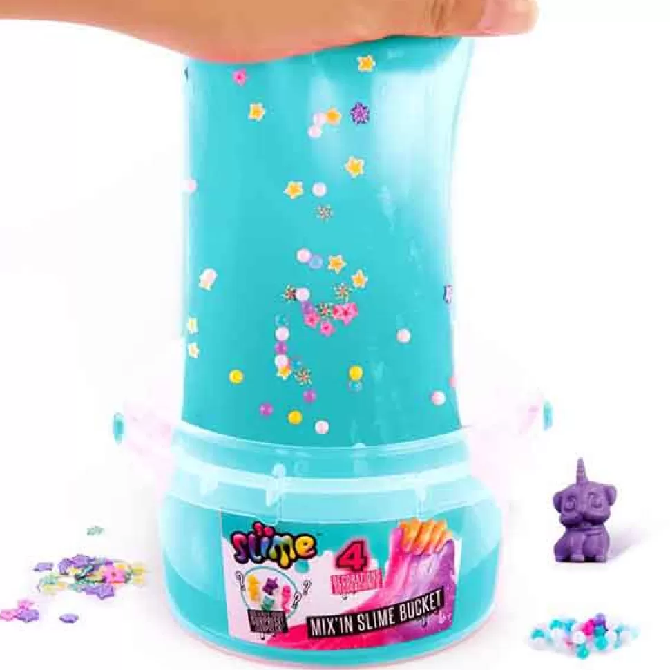 Brinquedos So Slime DIY So Slime Slime Bucket Com Decoracoes< Brinquedos De Slime