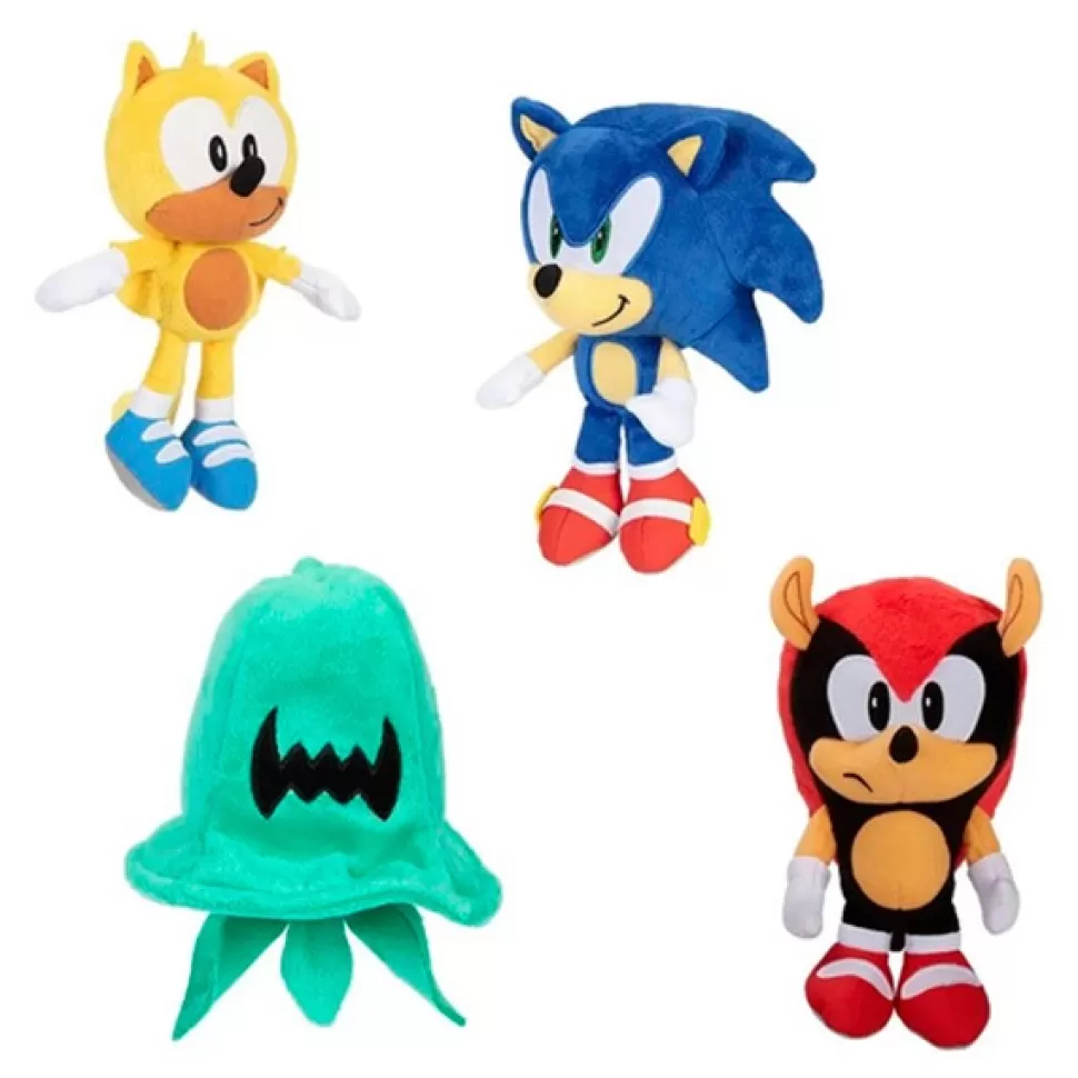 Discount Brinquedos Sonic Sonic Pelucia 23 Cm