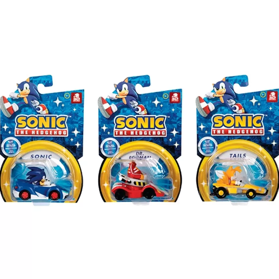 Brinquedos Sonic Sonic Veiculo Tails 1:64< Brinquedos De Carros