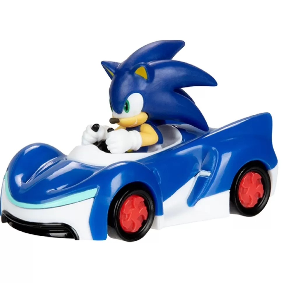 Brinquedos Sonic Sonic Veiculo Tails 1:64< Brinquedos De Carros