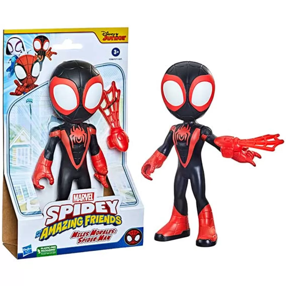 Brinquedos Homem Aranha Spiderman Figura Spidey Miles Morales Mega Mighties< Brinquedos Super-Heróis