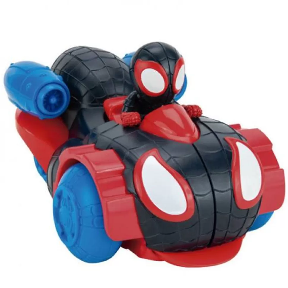 Brinquedos Homem Aranha Spidey Miles Morales Veiculo Transformador 2 Em 1< Brinquedos Super-Heróis