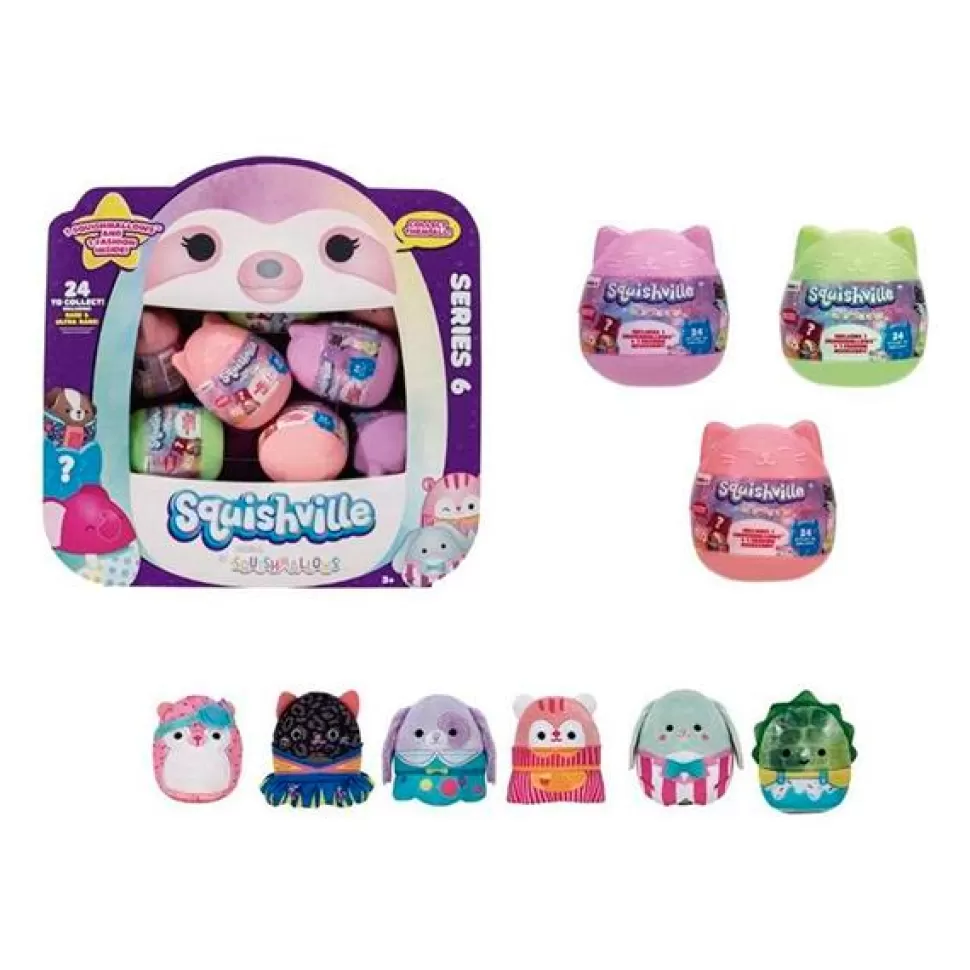 Fashion Brinquedos Squishmallows Squishville Mini Peluche Surpresa 5Cm