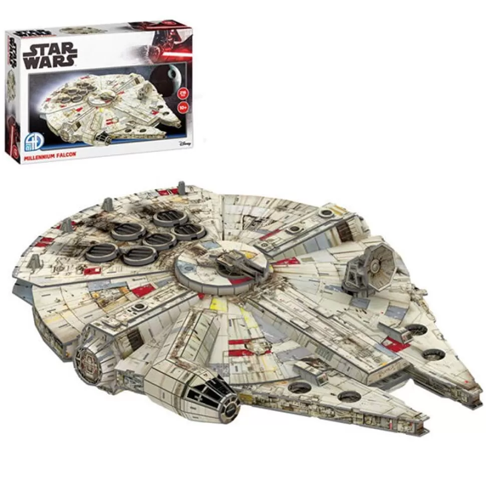 Flash Sale Brinquedos Star Wars Star Wars Puzzle 3D Millennium Falcon