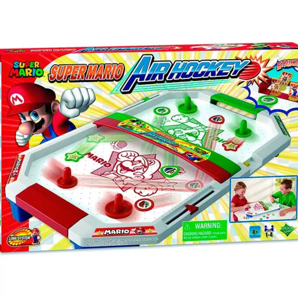 Cheap Brinquedos Mario Bros Super Mario Air Hockey Attack